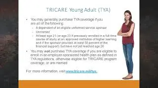 TRICARE Options for Active Duty and Family Members