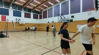 May 17, 2025 Ice Cream Sammies vs Sini-gang at Trout Lake CC (PVL) - Game 1 Set 2