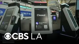 Winter storm impacts travel at LAX Airport