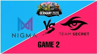 Dota2 - ESL One Germany 2020 : Nigma vs. Team Secret - Game 2 (Upper Bracket)