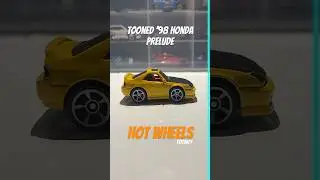 Hot Wheels Tooned &lsquo;98 Honda Prelude! #hotwheels #shorts #honda #prelude #hondaprelude