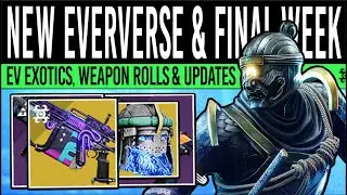 Destiny 2: TASTY EVERVERSE LOOT & SEASON FINALE? Exotic Bonanza, Triple Boost, ShADA-1 (15th August)