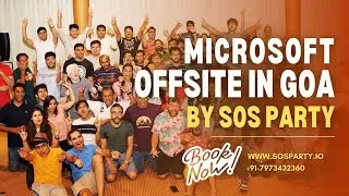 Microsoft Team Offsite in Goa - Team Building Activities | 7973432360 | Event Planner in Goa