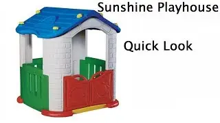 Sunshine Childrens Modular Play House kids indoor or outdoor toy home
