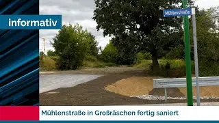 Gr&ouml;&szlig;tes Stra&szlig;enbauprojekt in Gro&szlig;r&auml;schen jetzt abgeschlossen