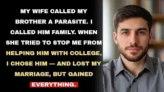 My Wife Doesn&rsquo;t Want Me To Support My Younger Brother&rsquo;s Education