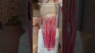 Quick Everyday Hairstyle with Wool Dreads | Boholucydreads #dreadlockstyle  #hairstyle