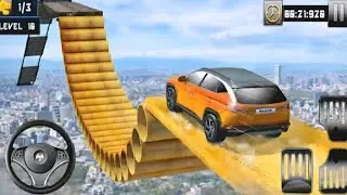 Impossible Car Stunts - Ramp Car Racing - Car Simulator 3D - Android Gameplay ❤️