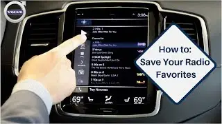 How Set Your Radio Favorites In Your Volvo