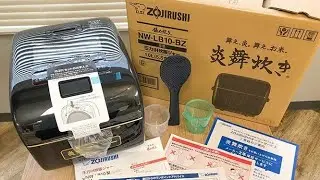 Đập hộp nồi cơm Zojirushi LB18 model vip nhất