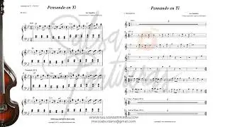 PENSANDO EN TI (LOS SATELITES) Sheet Music for Orchestra (SALSA PARTITURAS)