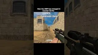How AWP has changed in Counter-Strike #cs #cs16 #cssource #csgo #cs2 #cshistory #csawp  #retrogaming