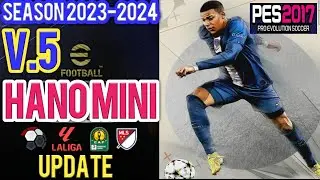 PES 2017 Next Season 2024 Mini  Update V5 Season 2023
