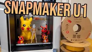 Snapmaker U1 Has 4 Toolheads For Less Than $1000