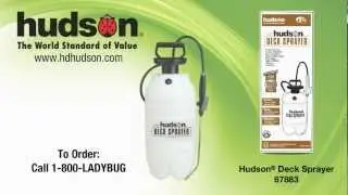 Hudson Deck Sprayer Overview