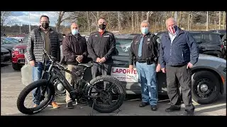 Quietkat Jeep Ebike | Police | Donating to our Local Police Department | Supporting Local
