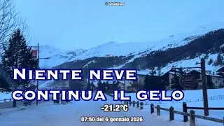 Niente neve, continua il gelo a Livigno