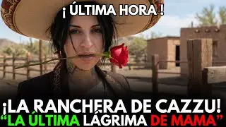 LA NUEVA EMOTIVA CANCIÓN DE CAZZU EN LÁGRIMAS, RANCHERA CON ARTE 
