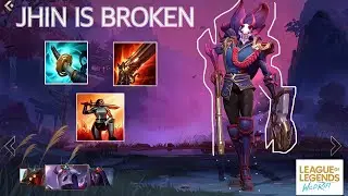LOL Wild Rift | Jhin | Gameplay - Build&Runes - Diamond Ranked