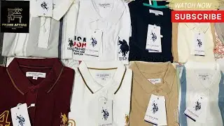 U.S.Polo Assn. Collar T-shirts 2025 Store Articles, 100% OG,Size M to XXL,Price-699rs only/