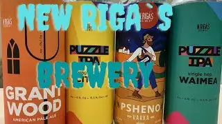 New Riga&rsquo;s Brewery - Puzzle IPA | Grant wood APA | Psheno