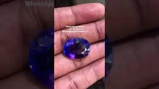 Tanzanite #gemstone from Tanzania and the only source of the rare gemstone. #gemstone #jewelry