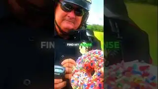 He Tried to Bribe a Cop With a Donut&hellip; And It Actually Worked 🍩😭