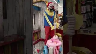 Cotton Candy Dan 🍭 #spirithalloween #animatronics #halloween