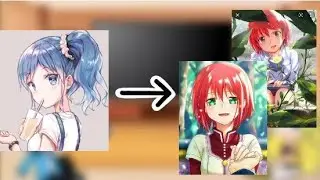 MLB react to Marinette as Shirayuki||remake||Gacha||Miraculous ladybug||