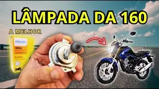 Dicas de como trocar a LÂMPADA/FAROL da Titan 160 Fan 160 passo a passo  ✅