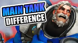 THE MAIN TANK DIFFERENCE | Overwatch Funny Moments & Shenanigans |
