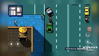 Погоня от полиции на мусоровозе в игре Retro City Rampage DX.