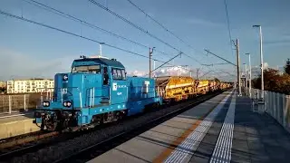 |13.10.2025 Oława Zachodnia| 6Dg-167 Trakcja+skład roboczy+wagony robocze w kierunku Wrocławia 