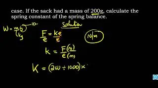 Form 4 Physics - Hooks Law