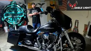 Eagle lights sponsorship and installation