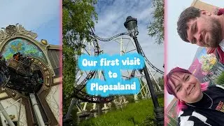 Our first visit to Plopsaland De Panne! spring vibes & ride POV's 🦋