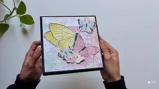 Mini Folio Album Paper Studio Peace Love & Happy Vibes 2024