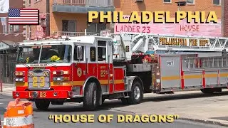 Philadelphia | Fire Department Old Medic 1, Engine 20, Ladder 23 Respond from the 