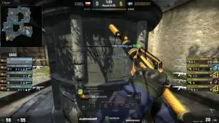 CSGL vs GODSENT [Map 1 BO1] DreamHack Tours 2016 (EU Minor)