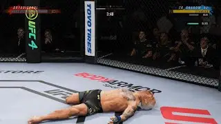 Fake glove touch leads to SATISFYING KNOCKOUT!  UFC 4