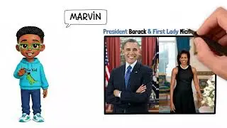 Marvin Explores Black History: The Obamas
