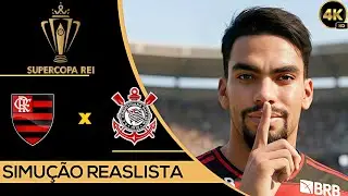 FC 26 4K - Flamengo vs Corinthians | Final da Supercopa REI 2026 | Paquet&aacute; vs Depay.