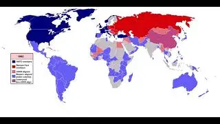 Every major conflict of the Cold War (1945-1991) shown in the map