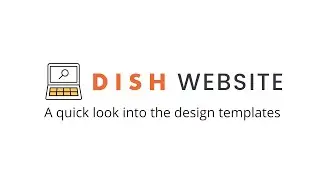 DISH Website &mdash; краткий обзор шаблонов дизайна.