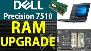 How to Upgrade RAM for DELL Precision 7510 Laptop | Step by Step