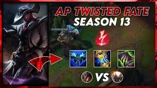 STUN BOT UTILITY BUILD WAS NEEDED | Season 13 AP Twisted Fate Mid