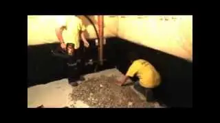 Kitchener | 1-888-750-0848 | Basement Inside Weeping Tile Drainage System