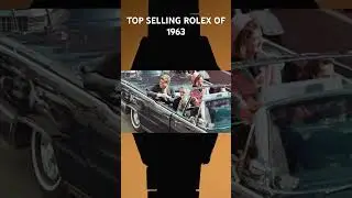 Do you know the top selling Rolex model in 1963? #watchesandwonders #luxurywatches #rolex