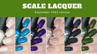 SCALE LACQUER сентябрь 2022 || обзор и свотчи