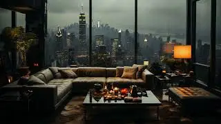 Soothing Interior Design - Thunderstorm In The City (Official Audio)